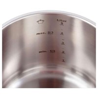 苏泊尔（SUPOR）D22E1 304压力锅正品巧易开不锈钢复底高压力锅 电磁炉燃气通用6L