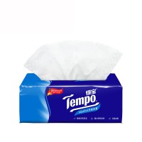 Tempo/得宝 抽纸 德宝面巾纸4层加厚90抽*18包箱装无香纸巾批发免邮