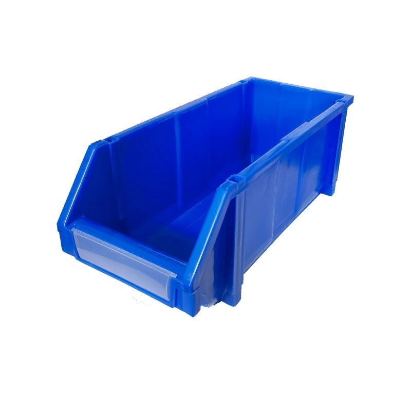 宁储 塑料零件盒 斜口物料盒 450*200*180mm 个高清大图