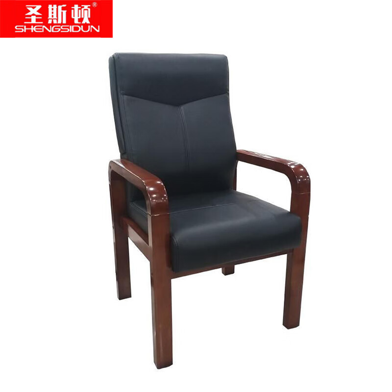 圣斯顿H-218 黑色西皮班前椅会议椅490*500*1060mm(单位:把)黑色