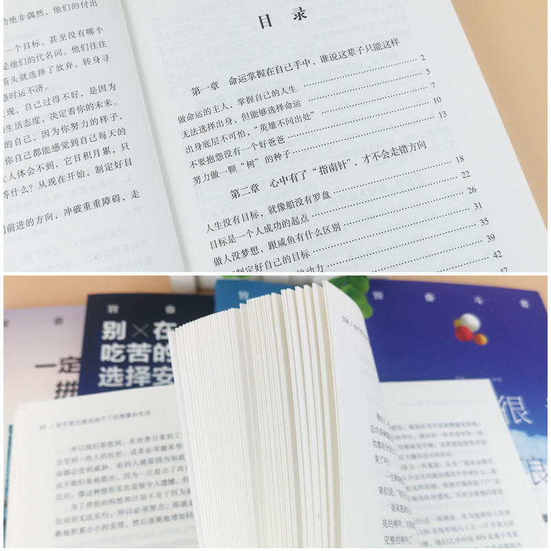 励志书10册+领导力养成丛书 [正版]全10册青少年励志书 成长书 你不努力谁也给不了你想要的生活你若不勇敢替你坚强你的高清大图