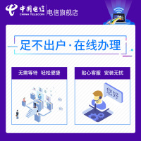 中国电信湖南电信手机卡融合光纤电视宽带单装包199元/月档