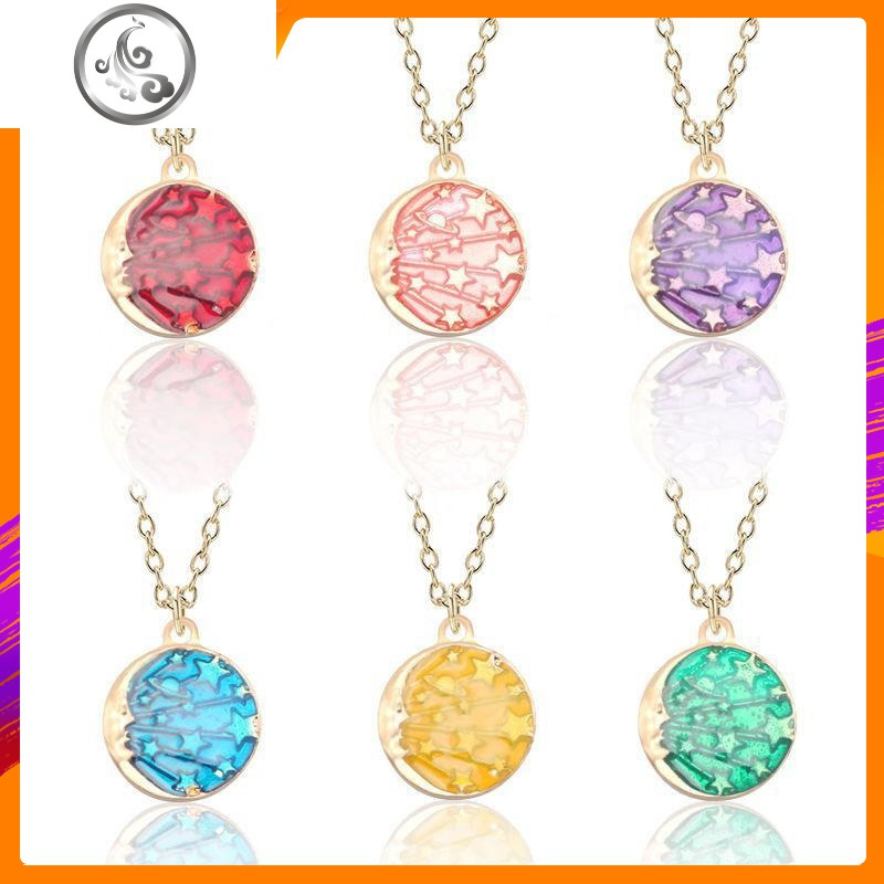 韩版闺蜜学生项链好朋友好姐妹友谊套装吊坠女生锁骨链jimi