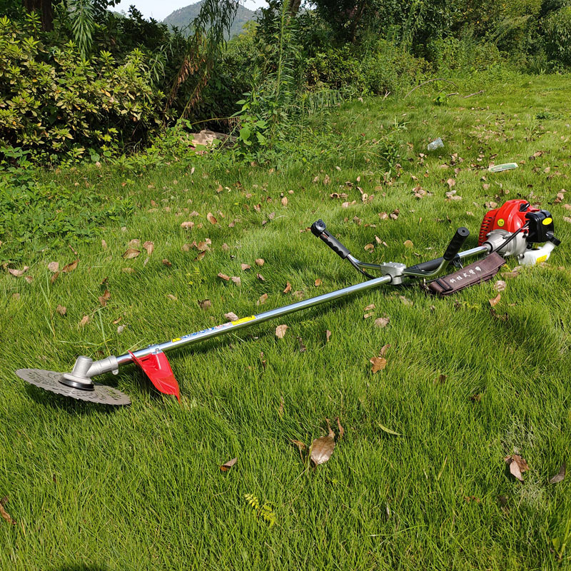 泰拉德家农用大功率森林除打草坪割灌机侧挂式二冲程汽油引擎1.2KW