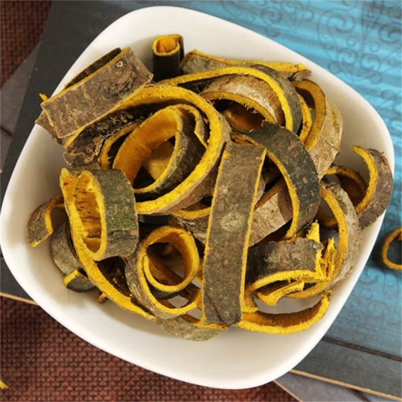 甄选黄柏100克正品干货新货黄柏片煮水泡茶黄柏皮黄皮黄百黄柏带皮黄柏高清大图