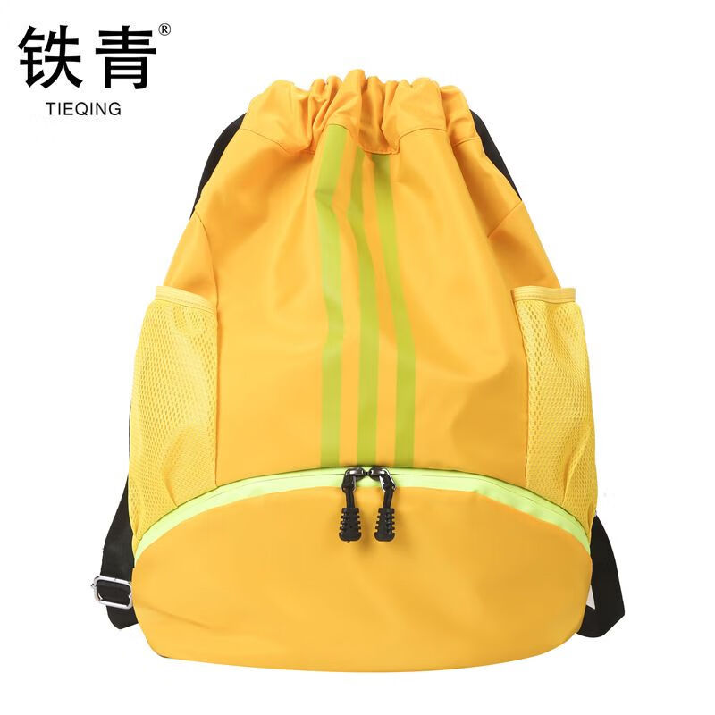 铁青束口袋双肩背包 W5/个高清大图