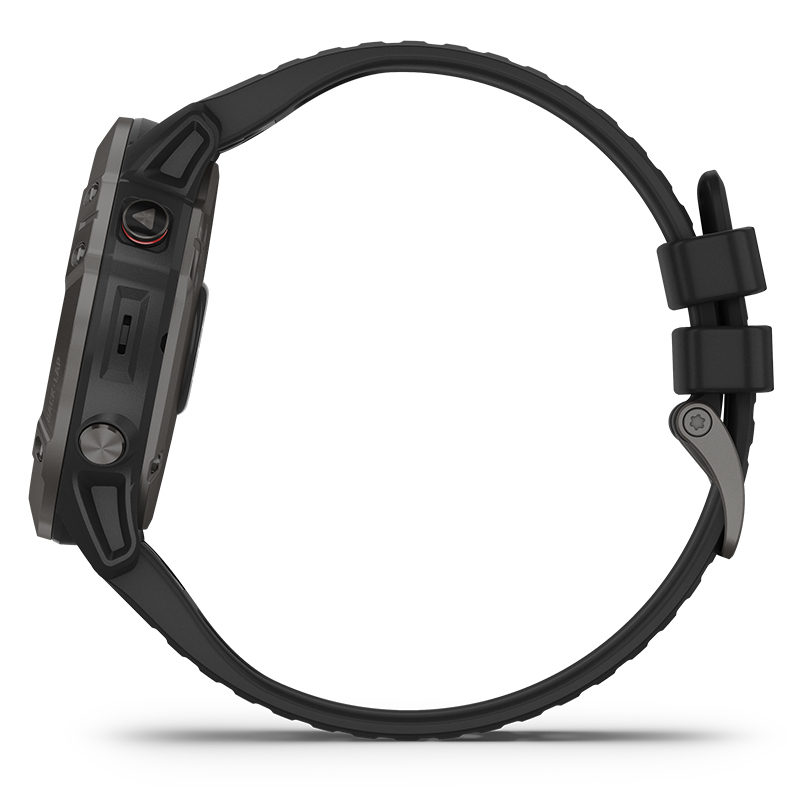佳明(GARMIN)Fenix 6X Pro 蓝宝石不锈钢表圈GPS黑色表带运动户外智能心率多功能跑步手表