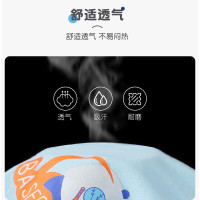浪莎儿童内裤男童平角裤青少年春秋棉质中大童内穿男孩宝宝学生四角裤 棒球小子 130 建议身高110-120cm