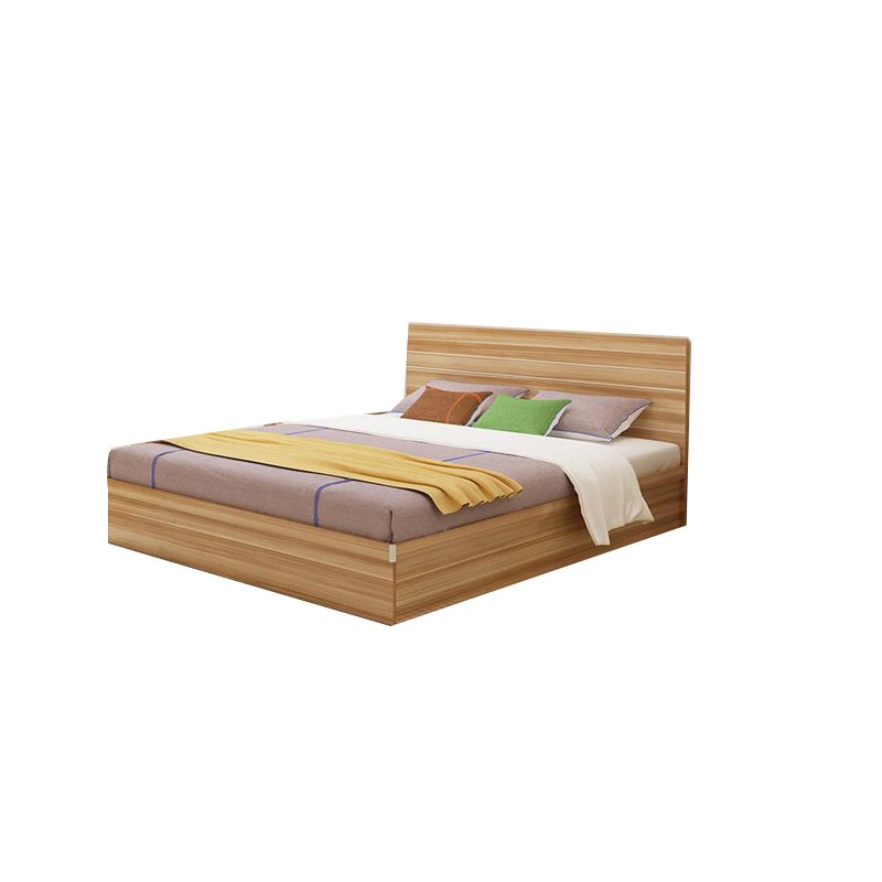 东业家具公寓宿舍床板式床单人床zx-m002c高箱床