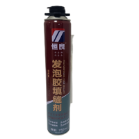 恒良牌发泡胶填缝剂750ml900g 750ml900g（车皮专用）