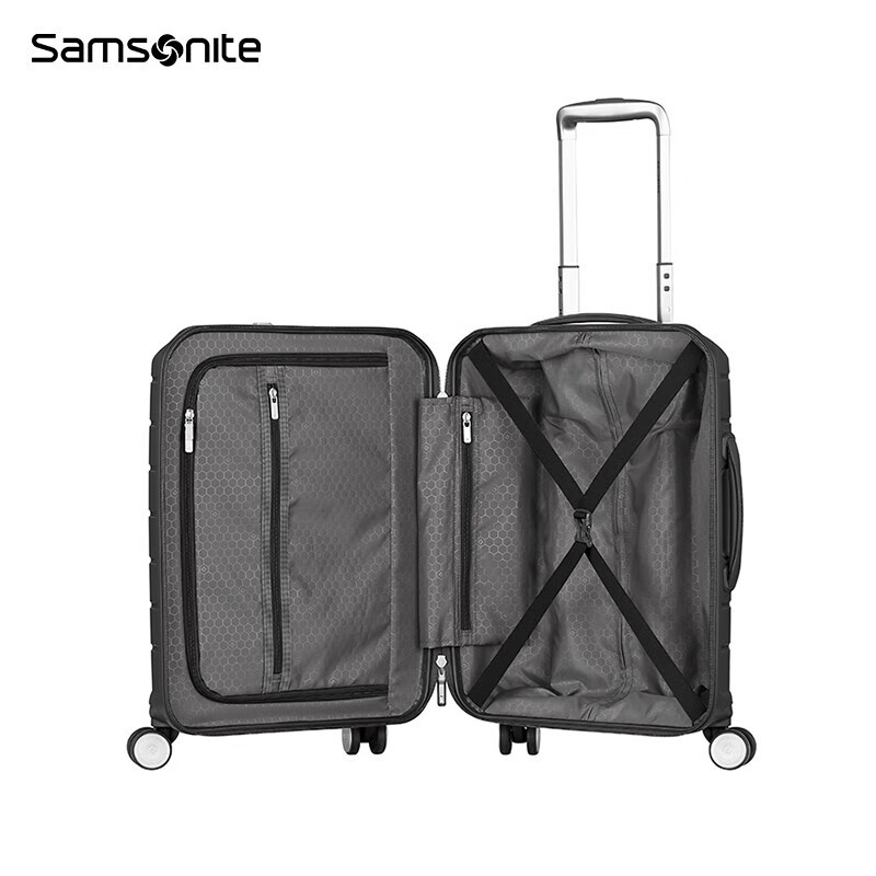 新秀丽(samsonite)四轮拉杆箱黑色55/20I72*09001