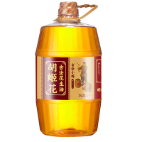 胡姬花古法小榨花生油4L/桶一级压榨家庭烹饪炒菜拌馅食用油