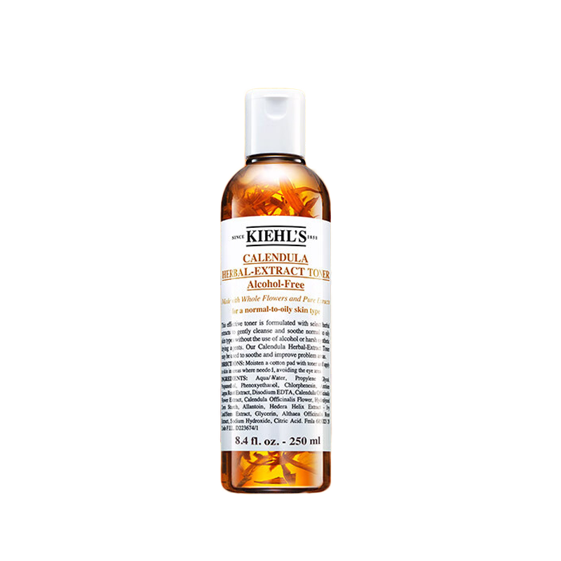 科颜氏(Kiehl's)金盏花爽肤水250ml 补水控油舒缓护肤品礼盒