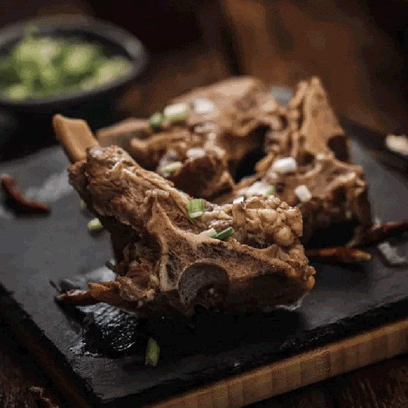 食无竹 牛脊骨1000g/袋高清大图