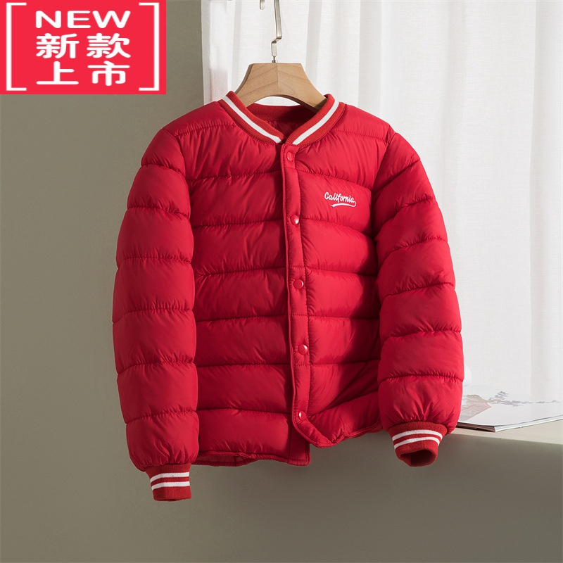 可莉允2022新款儿童羽绒棉服内胆秋冬男女童装中小学生保暖棉衣宝宝棉袄