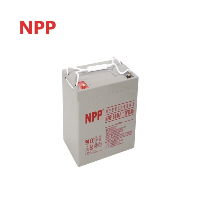 NPP蓄电池NPG12-80Ah 12V80Ah高清大图