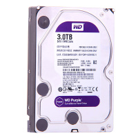 西部数据(WD)紫盘 3TB监控硬盘 SATA6Gb/s 64M缓存 (WD30EJRX)