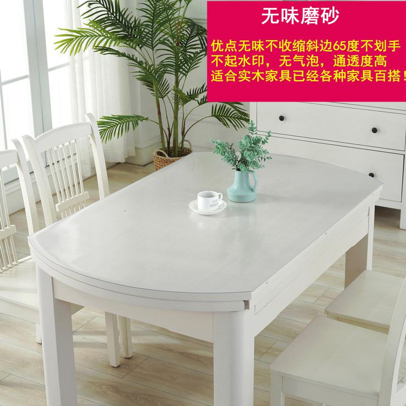 美帮汇无味椭圆形桌布折叠桌防水防油免洗防烫桌垫胶垫pvc软塑料玻璃高清大图