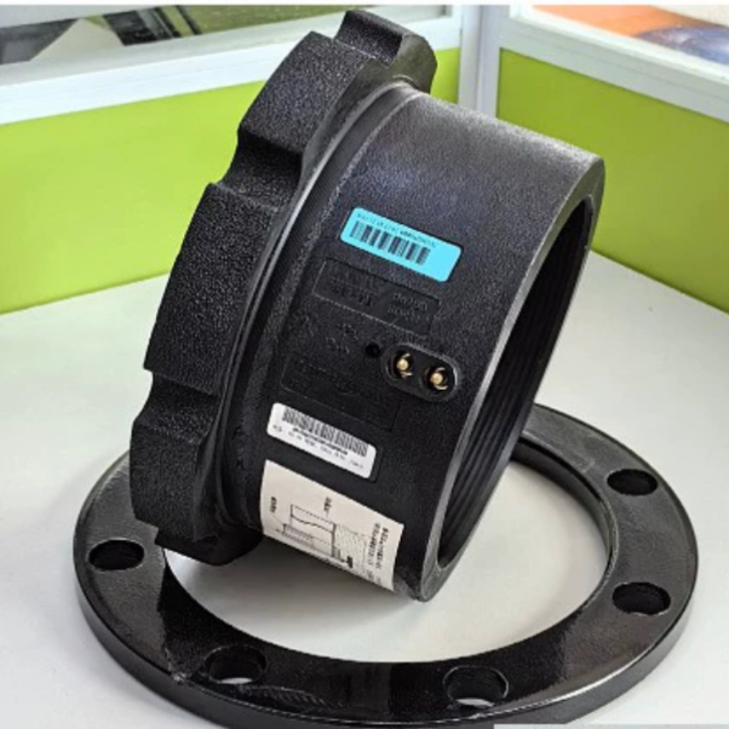 电熔法兰头及含盘 PE DN160高清大图