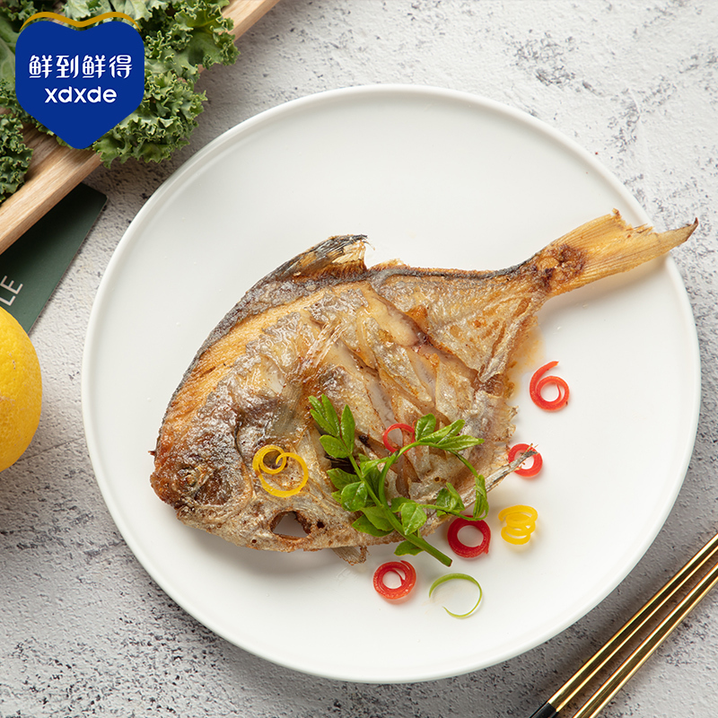 鲜到鲜得 东海鲳鱼-400g*4联包高清大图