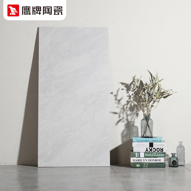 鹰牌瓷砖1200x600地板砖客厅通体大理石防滑耐磨地砖 云灰石