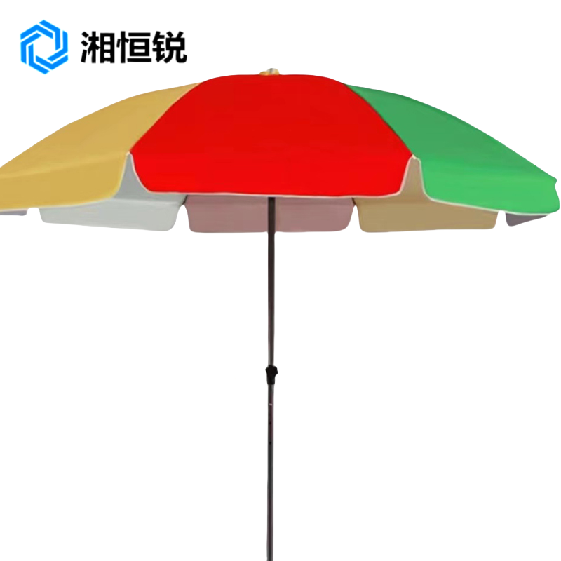 湘恒锐 钢架防雨太阳伞 直径2.6米 把高清大图