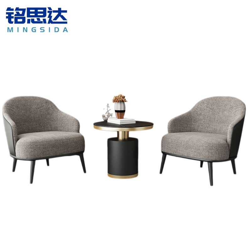 铭思达洽谈沙发一桌俩椅套高清大图