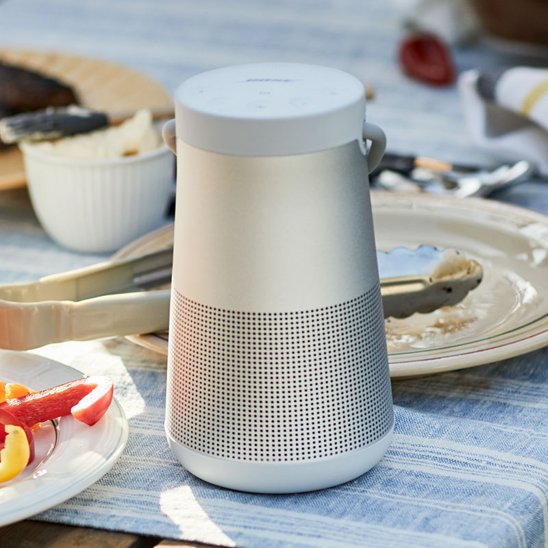 Bose SoundLink Revolve+ 蓝牙扬声器音箱 II银色 二代升级款