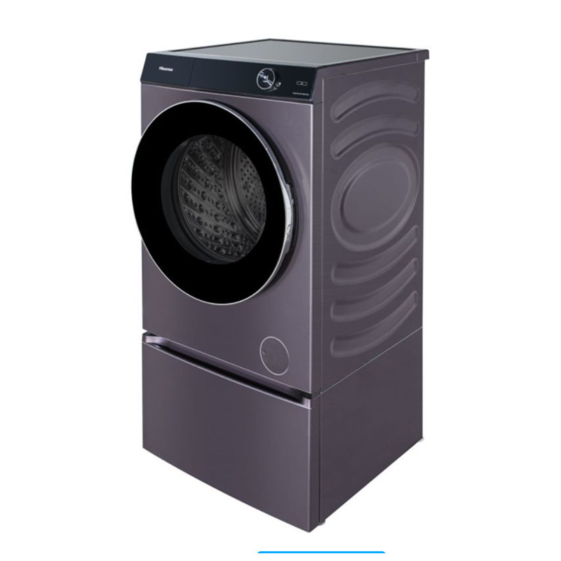 海信hisense滚筒洗衣机xqg100uh1406ydin紫晶砂视频