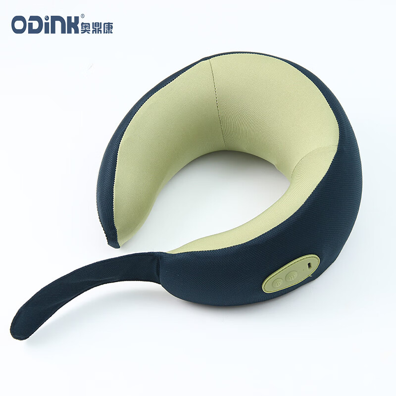 奥鼎康(ODINK) 颈椎按摩枕颈椎按摩器颈椎仪呵护颈椎U型颈椎按摩枕A-K698蓝色