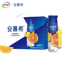 [5月生产]伊利安慕希橙凤梨风味酸牛奶230g*10瓶*2箱 礼盒装