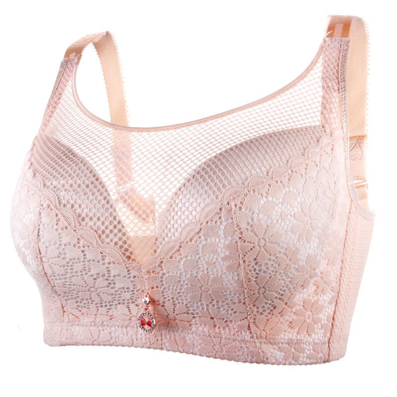 波迷娜(bomina)200斤丰满胖女号胸罩夏大码内衣文胸胖mm全罩杯无钢圈