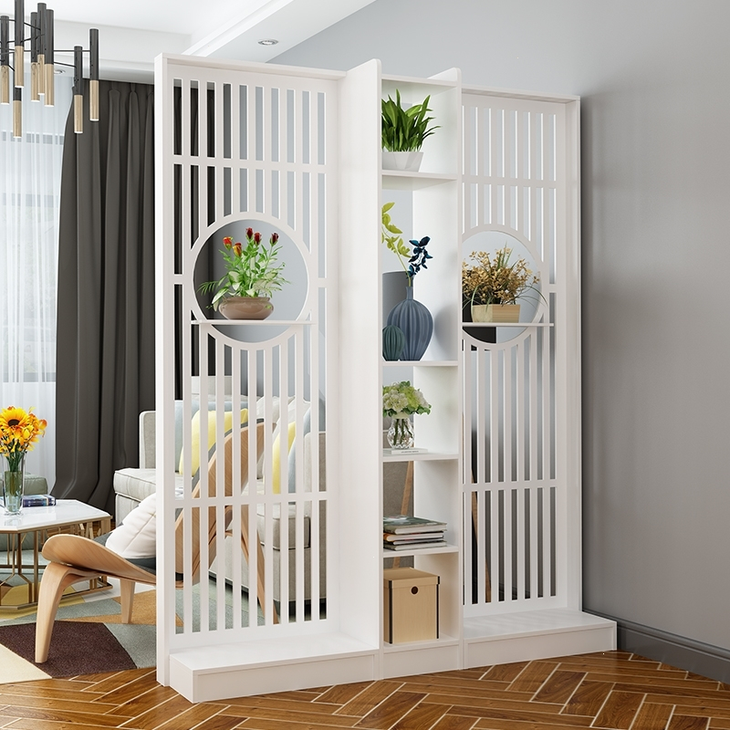 屏风隔断客厅折屏镂空装饰餐厅古达家用网红创意墙入户挡煞进门玄关柜