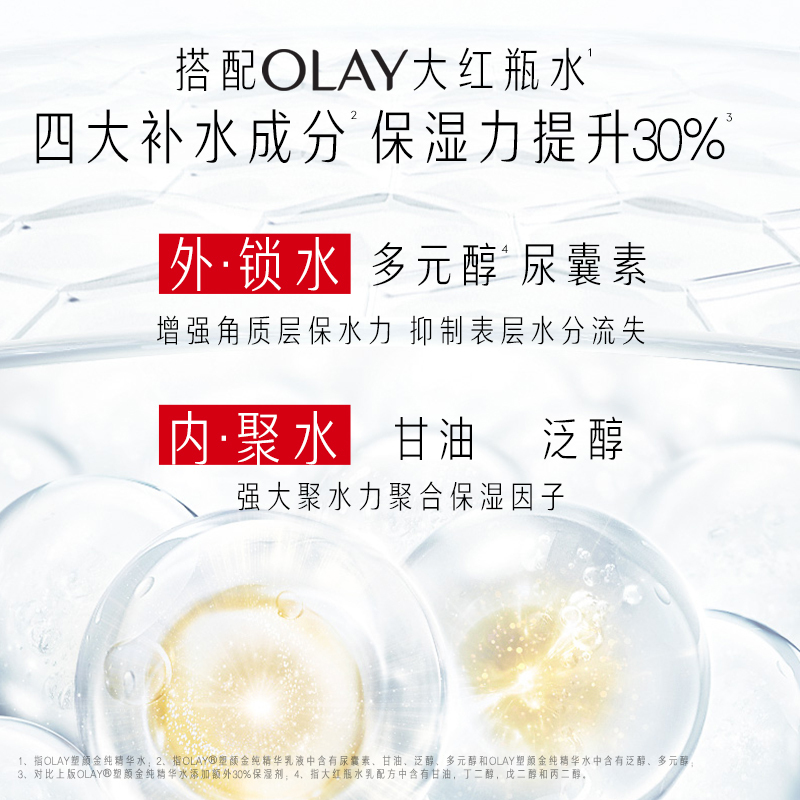 OLAY玉兰油大红瓶乳液胜肽紧致抗皱抗老初老补水保湿温和清爽