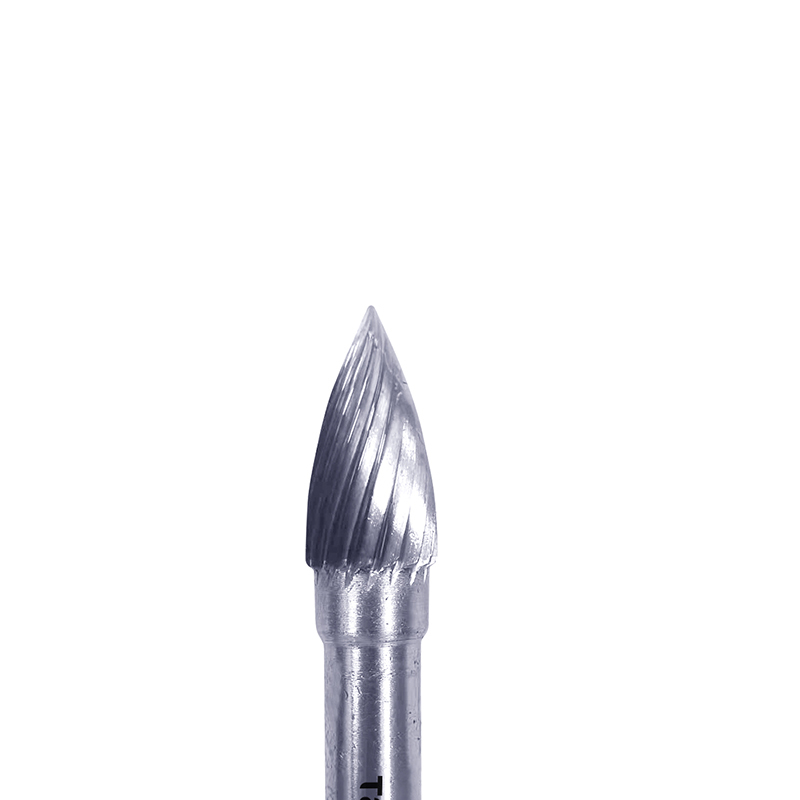 高松takama 硬质合金旋转锉单槽弧型尖头G型12*25*6mm904712 1支/盒