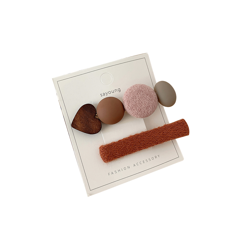 韩国简约ins发夹一字夹日韩鸭嘴夹对夹刘海夹发卡子后脑勺顶夹女1