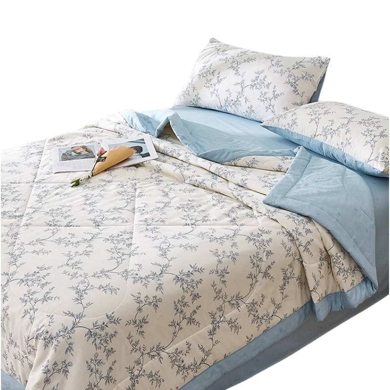 亿洛莱 纤维被 180*200cm 条高清大图