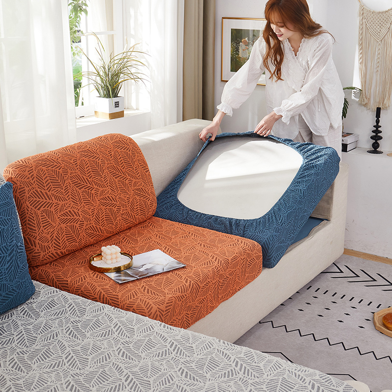 毛绒面料沙发套罩巾贵妃定制全包支持定制123组合沙发坐垫>800_800