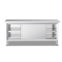 商用单通移门荷台柜不锈钢工程款 LC-GD-BX15