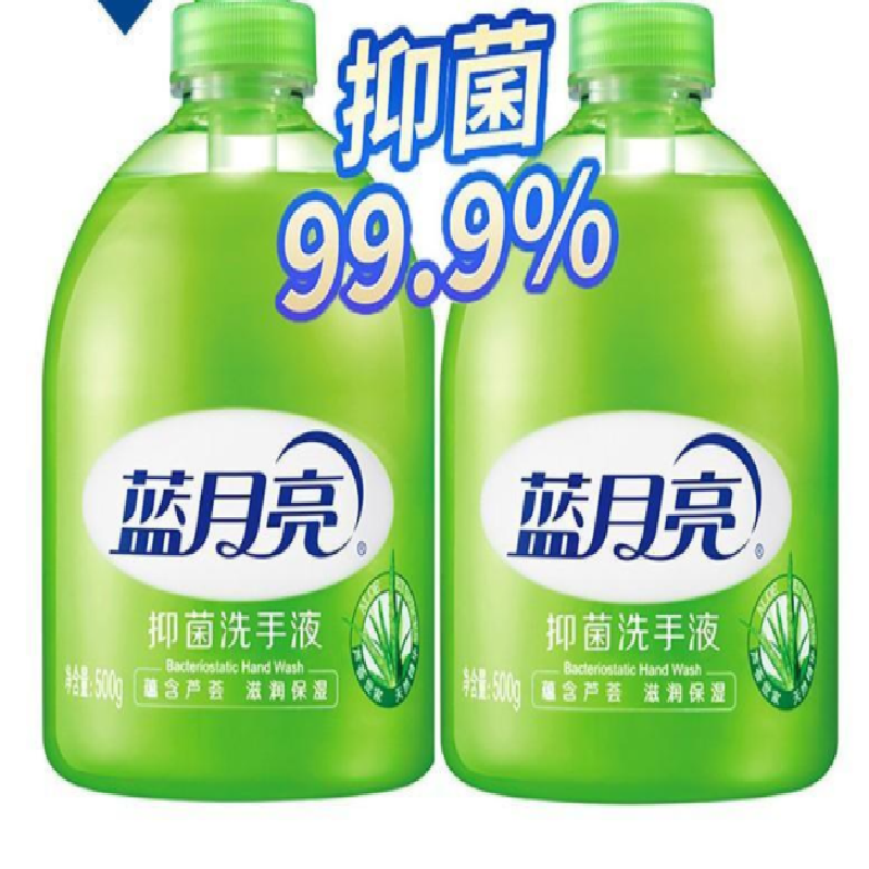洗手液 蓝月亮 500g/瓶+500g/补充瓶