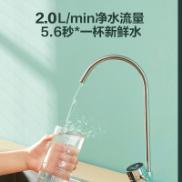 A.O.史密斯家族年轻时尚品牌-佳尼特 2升大流量净水器家用直饮即滤大白系列CXR800-T1 反渗透无桶净水机纯水机