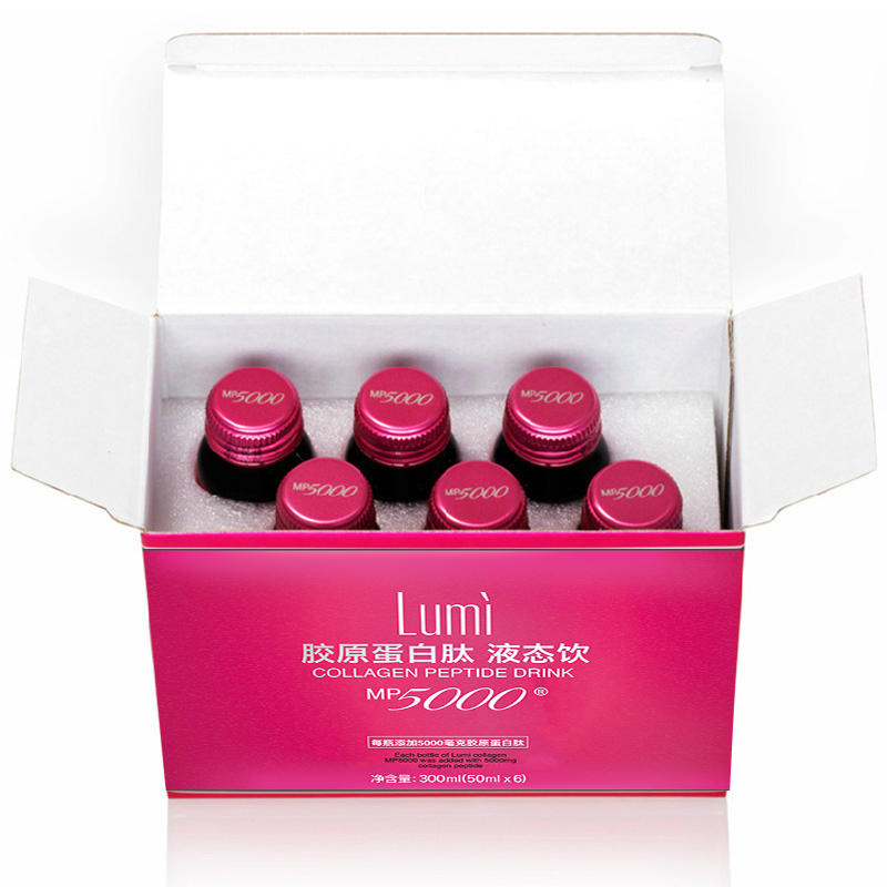 Lumi MP5000胶原蛋白肽液态饮50ml*6瓶 进口商品
