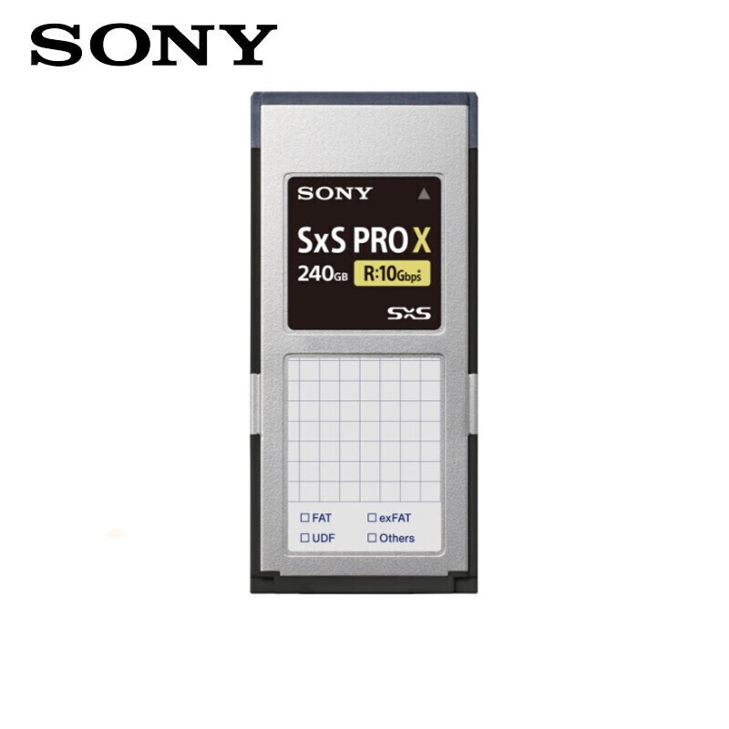 索尼(SONY) 卡托PXW-Z280V X280 X580 X160摄像SXS机内存卡SBP-240F 240GSXS