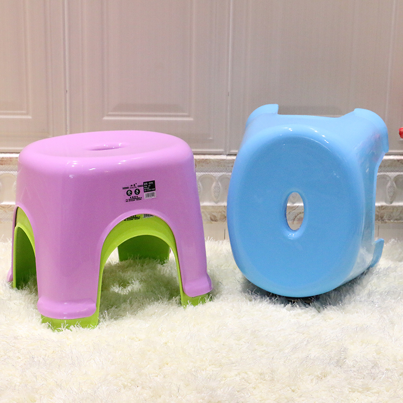 佳家达(JIAJIADA) 加厚儿童凳矮凳塑料凳子大小板凳方凳餐桌凳防滑凳换鞋凳成人脚凳