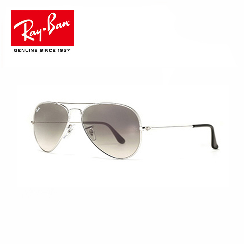 RayBan雷朋太阳眼镜男女款蛤蟆镜渐变色飞行员墨镜0RB3025