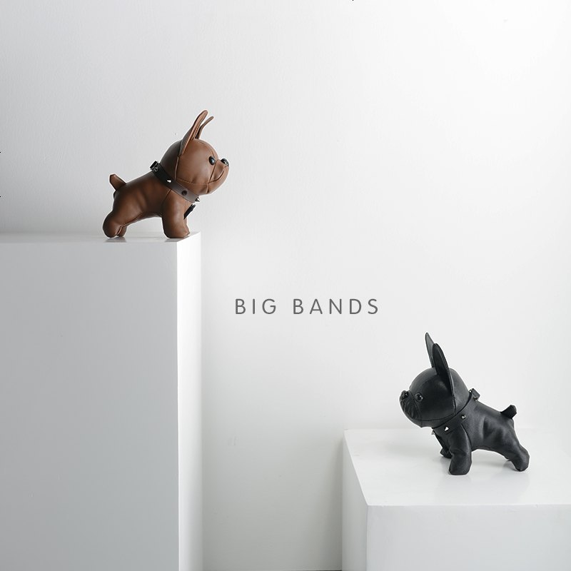 BIG BANDS斗牛犬充电宝 便携式移动电源手机通用可爱超萌玩偶摆件