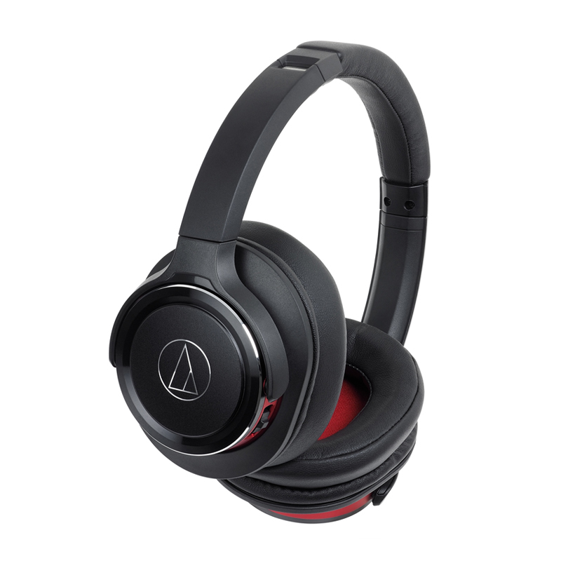 Audio Technica/铁三角 ATH-WS660BT BGD黑金色重低音蓝牙无线头戴耳机三玖耳机