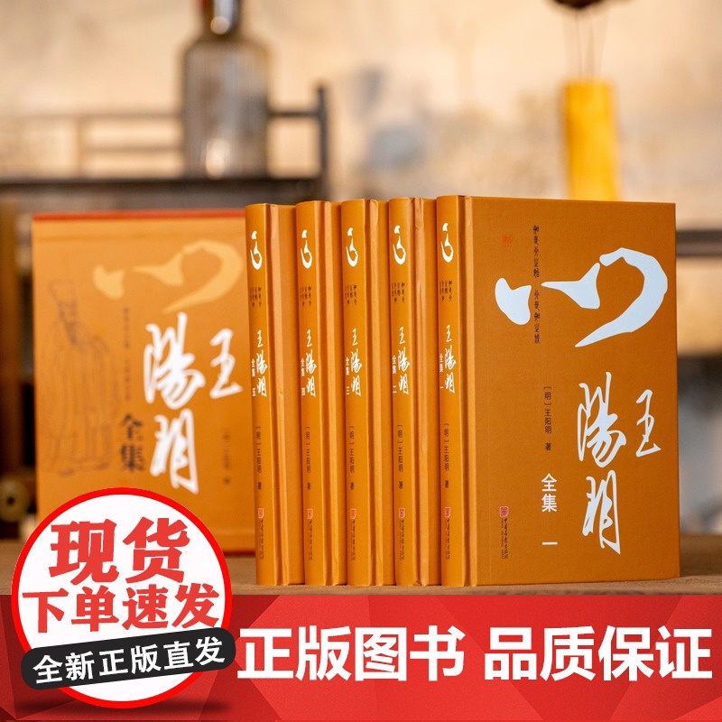 央视网 王阳明全集礼盒装全5册共38卷完整无删减 中国人一生的处世哲学 王阳明心学的智慧知行合一传习录 国学经典人生哲学高清大图