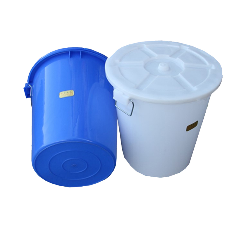 三清 塑料水桶100L 蓝色 带盖