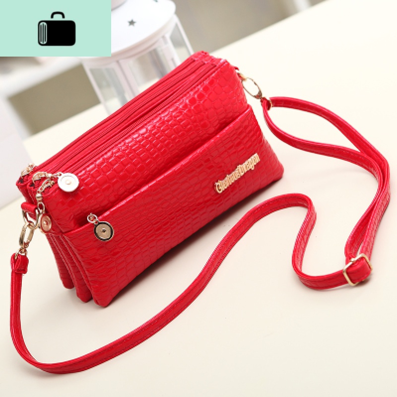 斜跨小包包新款软皮休闲中年女包妈妈包斜背包做生意包收银零钱包NEW LAKE高清大图